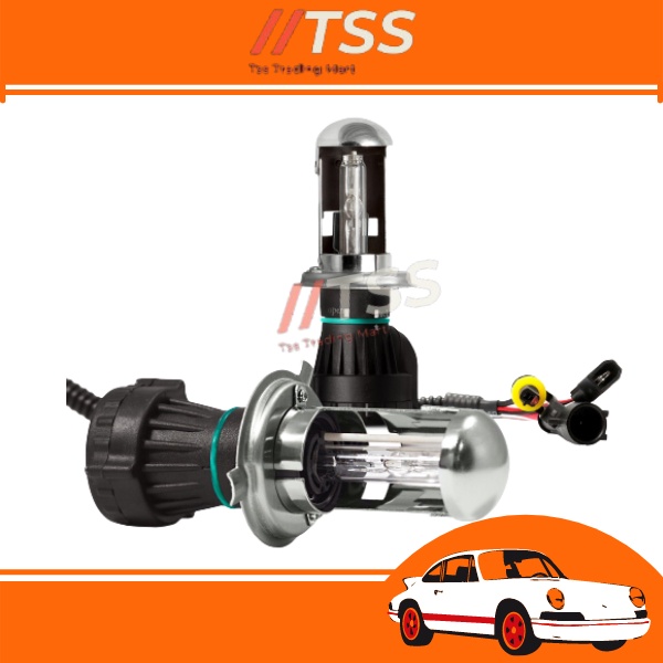 ชุด H4 HID Xenon Bi-xenon Hi/Low Dual Beam หลอดไฟ H4-4300k/6000k/8000k