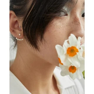 Julys - snowdrop earrings