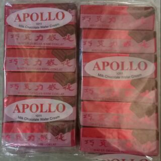 ขนม APOLLO เวเฟอร์ช็อกโกเเลต48ชิ้น