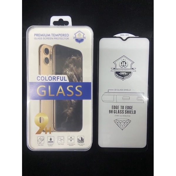 Full ฟิล์มกระจกเต็มจอ ใช้สำหรับ ViVo Y01 ฟิล์มกระจกนิรภัย