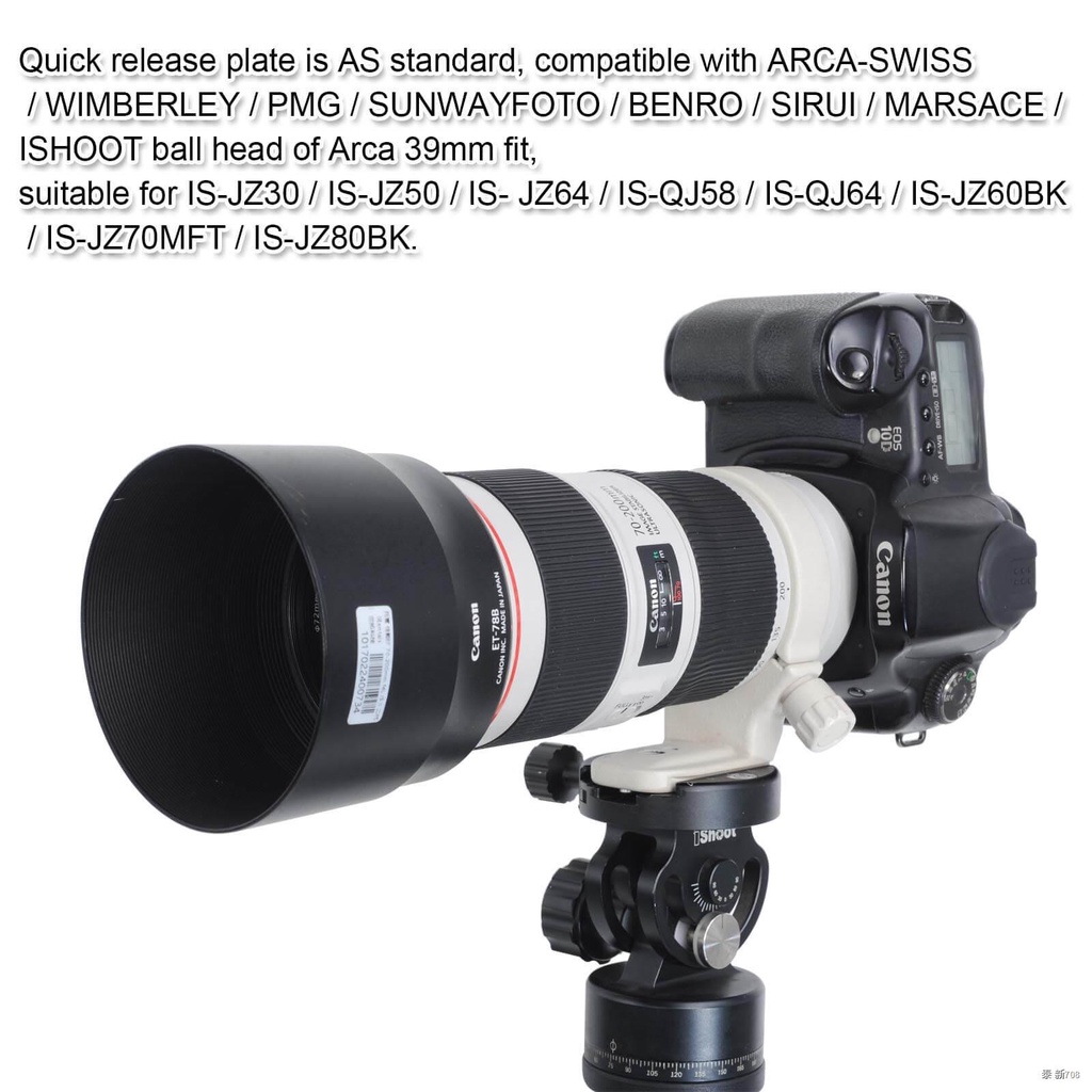 Arca-Swiss Tripod Mount Ring B Lens Collar for Canon EF 300mm f/4L IS USM fit Arca Swiss 