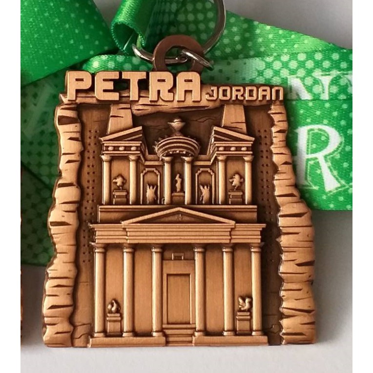 นครเพตรา (Petra) - Virtual run งานวิ่ง วิ่งเอง วิ่งแถวบ้าน เหรียญวิ่ง เหรียญรางวัล เหรียญสร้างแรงบัน
