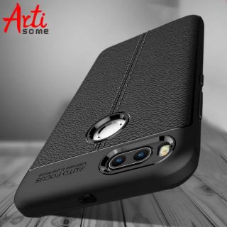 Xiaomi Mi 5x / A1 Litchi Pattern Soft TPU Phone Back