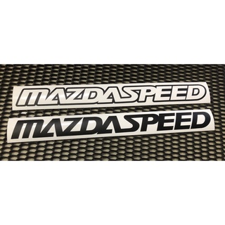 Mazdaspeed สติกเกอร์ ORACAL สติกเกอร์แต่งรถไม่สะท้อนแสง สติกเกอร์มาสด้า