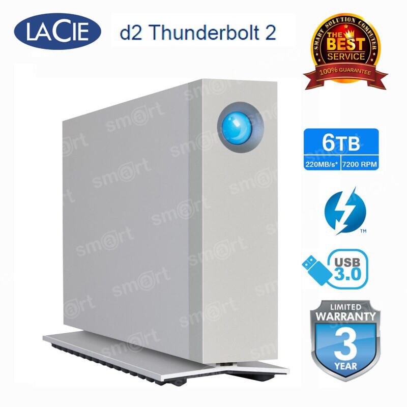 注目のブランド注目のブランドラシー LACIE D2 THUNDERBOLT3 6TB