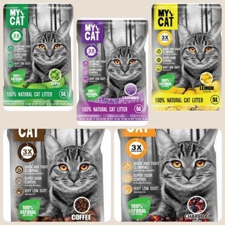 My Cat ทรายแมว 5 ลิตร (ราคาถูก)พร้อมส่ง