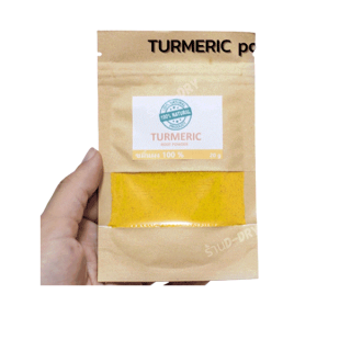 Turmeric powder⭐️ขมิ้นผง 100% High quality / Organic turmeric leaf ออแกนิคขมิ้นผง