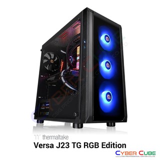 Thermaltake Versa J23 Tempered Glass RGB Edition Mid Tower Chassis (เคส) Case