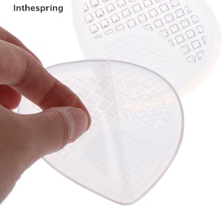 ((Inthespring)) แผ่นเจลซิลิโคน บรรเทาอาการปวดเท้า ส้นสูง ครึ่งฝ่ามือ ดี