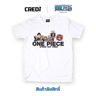 เสื้อยืดผ้าฝ้ายพรีเมี่ยมวันพีซ เสื้อยืดลายการ์ตูน ลิขสิทธิ์ No.282