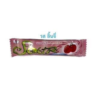 (1 กระปุก) Balloon ลูกอมเปรี้ยว รสผลไม้ รสส้ม สตรอ มะนาว ลิ้นจี่ องุ่น โคล่า 1 กระปุก 48 เส้น