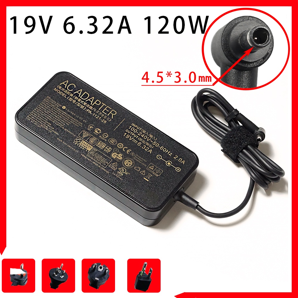 Genuine 19V 6.32A AC Adapter Power Supply Charger for Laptop for ASUS ADP-120RH B/PA-1121-28 N750 N5