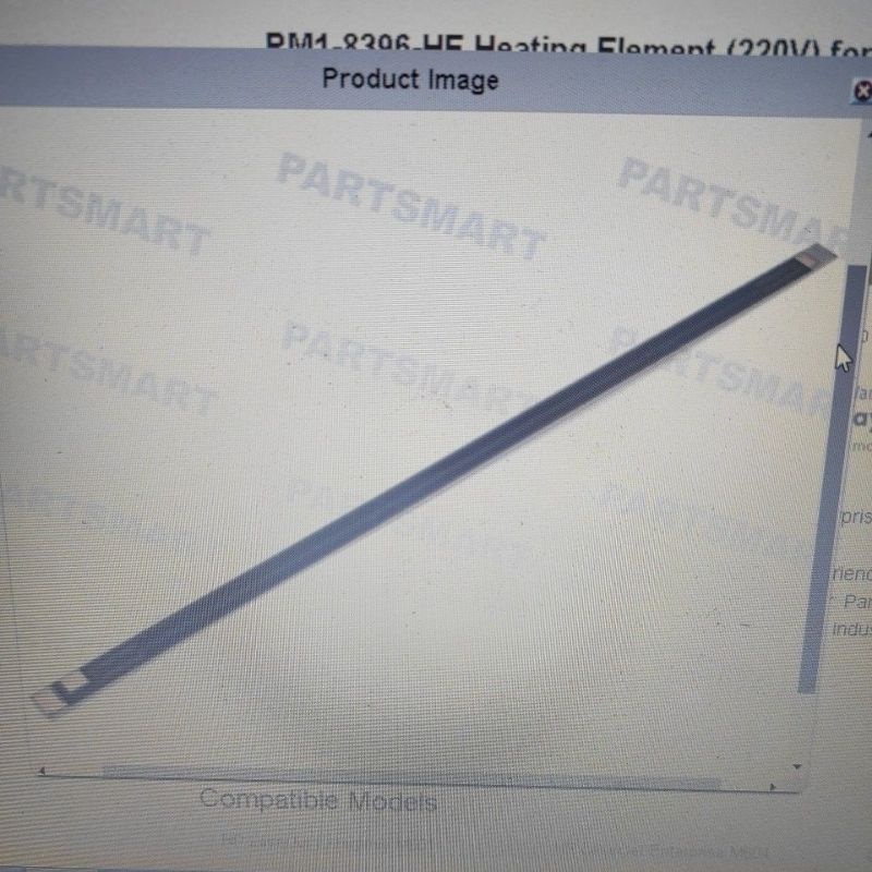 เครื่องทําความร้อนเซรามิก Fuser องค์ประกอบความร้อน M600 M601 M602 M603 M604 M605 M606 RM1-8395 RM1-8
