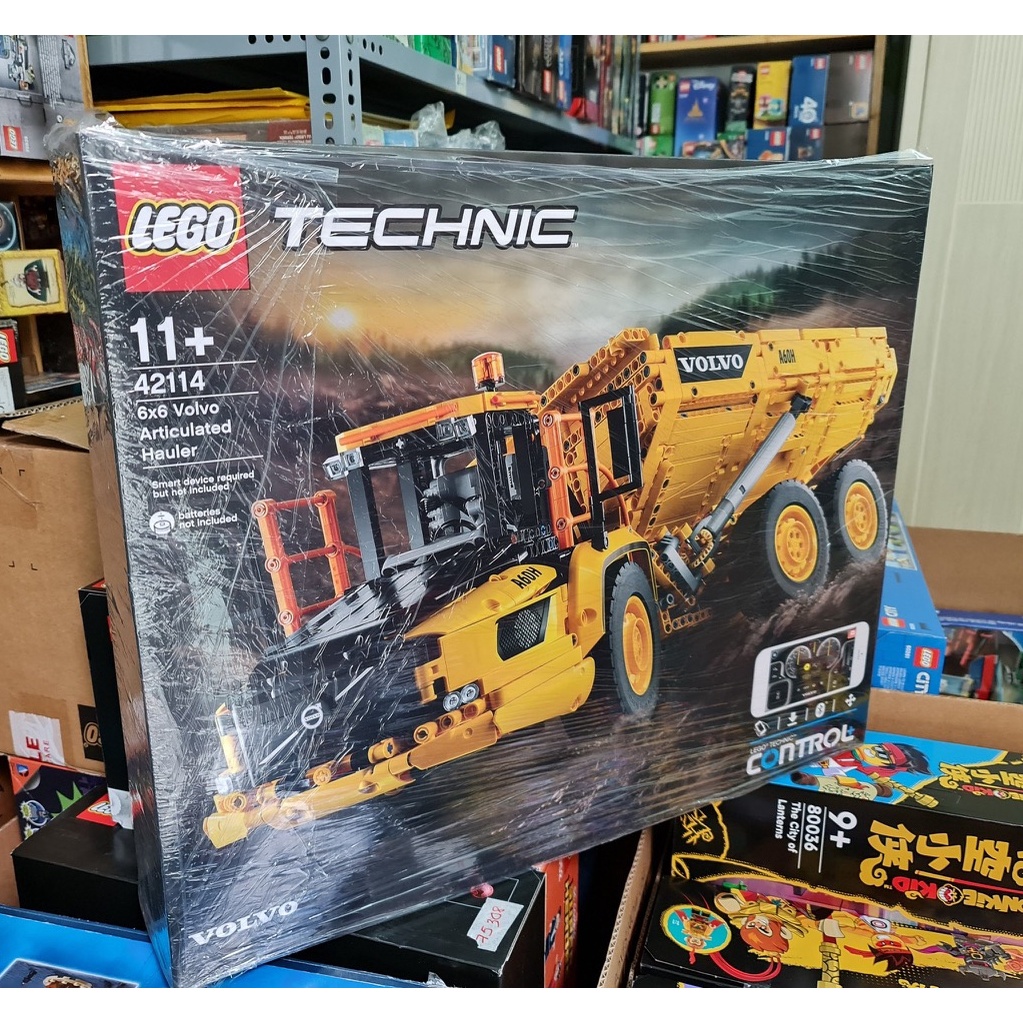 [ ของแท ้ ] Lego 42114 - Technic - 6x6 Volvo Articulated Hauler - Volvo Truck 6x6 [ ของแท ้ ]