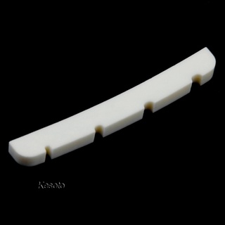 [Kesoto] Beige Cattle Bone Bridge Top นัทสําหรับกีตาร์ไฟฟ้าเบส 4 สาย