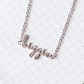 Your Name - Accessories สร้อยชื่อ Littlen Cute Necklace เส้นเล็กน่ารัก
