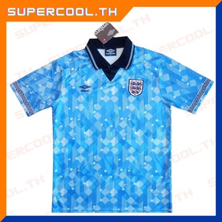 England 1990 World Cup Final Jersey 🔥 เสื้อบอลย้อนยุคทีมชาติอังกฤษ เสื้อฟุตบอลอังกฤษ เสื้อทีมชาติอังกฤษ เสื้อengland