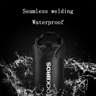 【TH Delivery】【TH Delivery】ROCKBROS กระเป๋ากันน้ำ PVC หลายขนาดี 2L/5L/10L/20L/30L/40L น้ำหนักเบา กันน้ำ 100% แบบสะพายหลัง เหมาะสำหรับว่ายน้ำ วิ่ง และแคมป์ปิ้ง