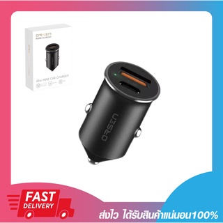 ที่ชาร์จไฟในรถ หัวชาร์จรถ ชาร์จเร็ว Orsen By Eloop C8 Car Charger PD/QC 3.0 45W. Quick Charge รับประกัน 1 ปี