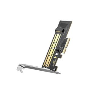 Ugreen การ์ดอะแดปเตอร์ขยาย PCIE เข้า M2 NVMe M.2 PCI 32Gbps PCI-E Card x4/8/16 M&B Key SSD