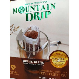 MOUNTAIN DRIP HOUSE BLEND TROPICAL FRUIT HONEY CHOCOLATE 9gX5p