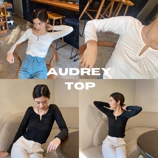 PACHY | AUDREY TOP เสื้อแขนยาว แต่งคอวี มีสายสปาเก็ตตี้คล้องคอ สวยลืมหนาวไปเลยสิคะ