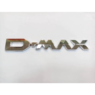 B.S.D โลโก้ D-MAX ชุปโครมเมี่ยม(ALL NEW D-MAX)21×3cm