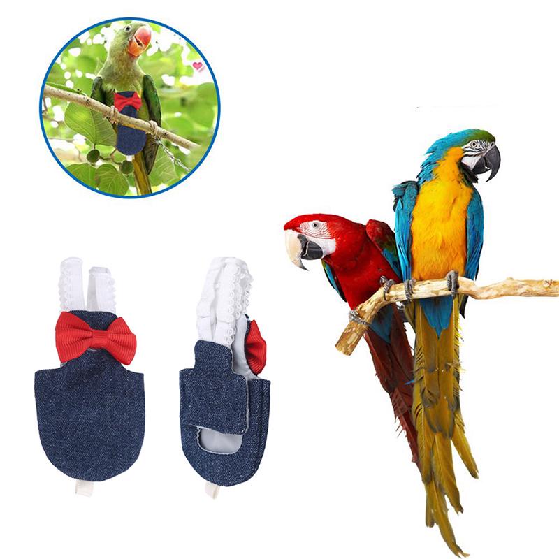 Bird Flight Suit Parrot Diaper Budgie Nappy Reusable Washable Nappy [LH]