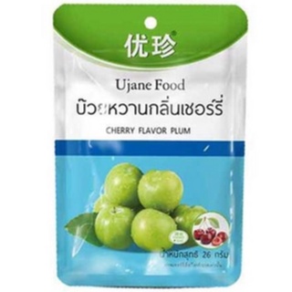 ยูเจนฟู้ด บ๊วยหวาน กลิ่นเชอร์รี่ 26 กรัม อร่อย รสชาติเปรี้ยวหวานโดนใจ ทานได้ทุกเพศทุกวัย