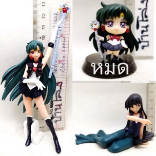 (แท้/มือ2) BANDAI Trading Figure Sailor Pluto Hgif Pretty Soldier Moon World 2, Hotaru Tomoe sailormoon