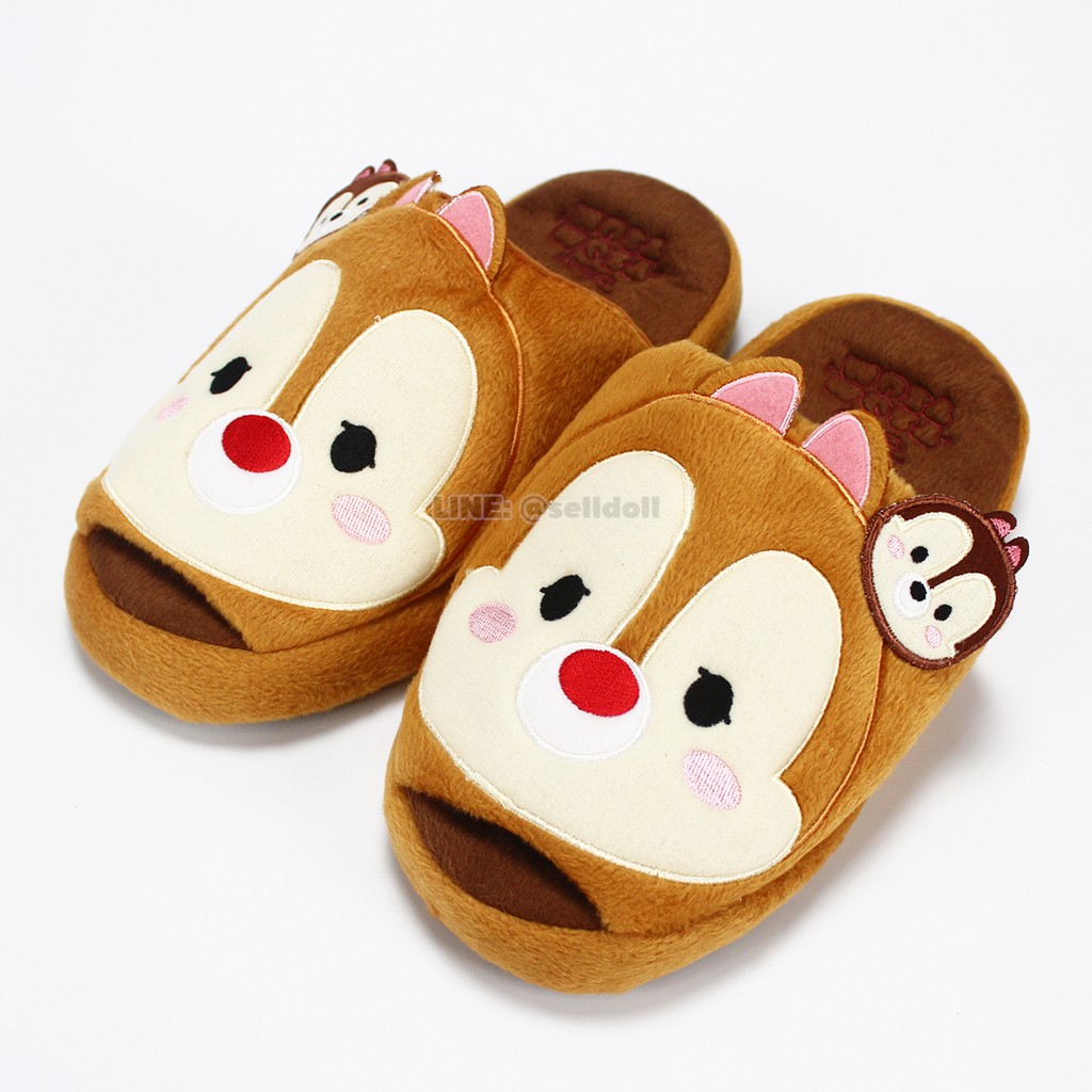 รองเท้าใส่ในบ้าน เดล ลิขสิทธิ์แท้ / Dale Tsum Tsum Chip 'n Dale ดิสนีย์ Disney