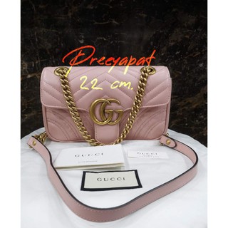 New!Gucci Marmont Size 22 cm. สวย