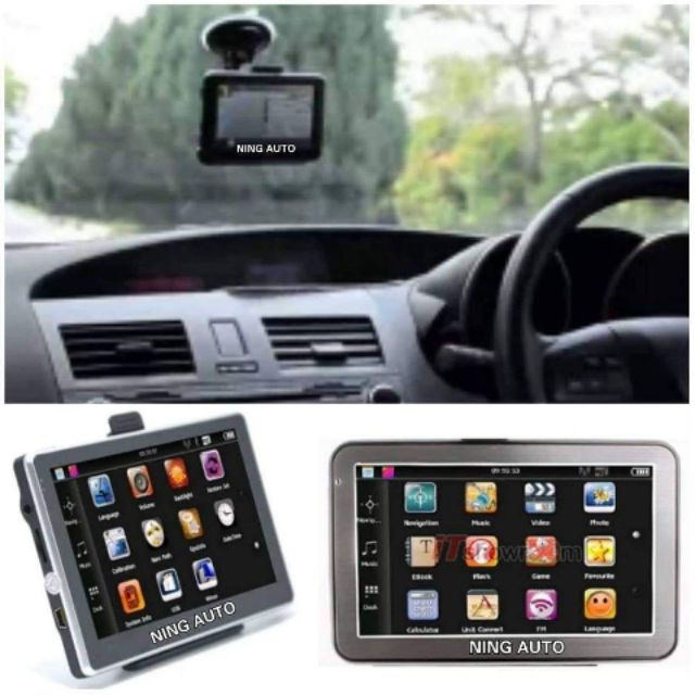 เครื่อง GPS นำทาง หน้าจอ 5 นิ้ว