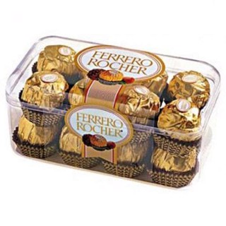 Ferrero Rocher เฟอร์เรโรรอชเชอร์ช็อกโกแลต 16 ลูก (สินค้านำเข้า)