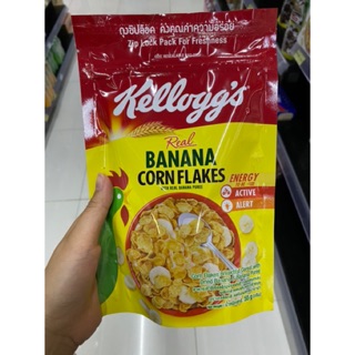 คอร์นเฟลกส์ สตอเบอร์รี่ และกล้วย หอมอร่อย เคี้ยวเพลิน😋