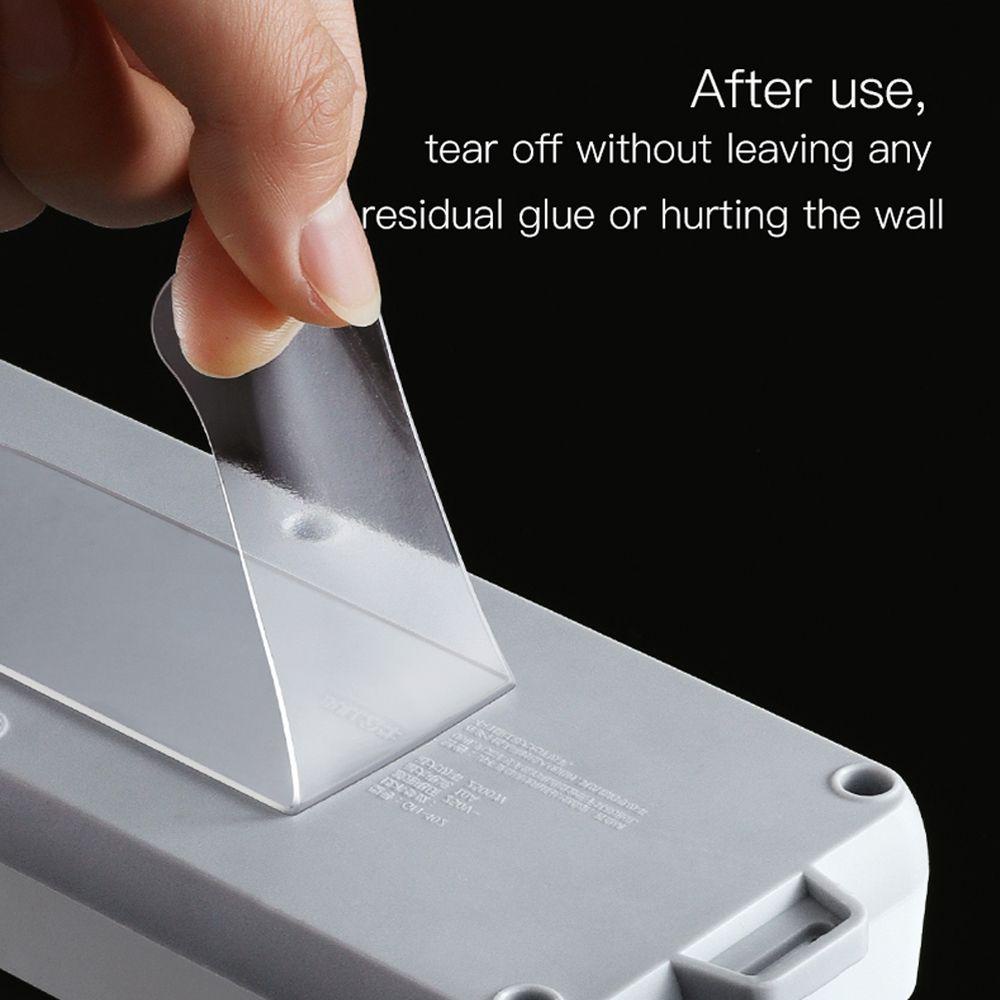 Winte ที่วางรางปลั๊กไฟ Gadget Home Decor ผู้ถือซ็อกเก็ตชั้นวางของ Self-Adhesive ติดผนัง - รูปที่ 5