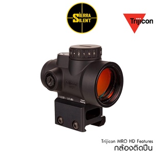 กล้องติดปืน Trijicon MRO HD Features