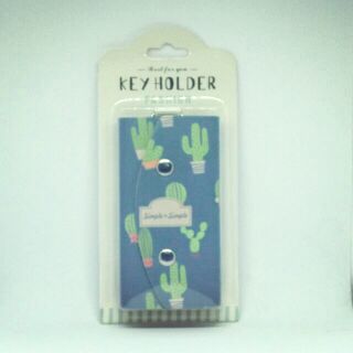 KEY HOLDER ลายกระบองเพชร