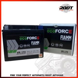 eco FORCE Flamm แบตเตอรี่สำรองไฟ R170  (12V 10Ah)  สำหรับ Benz W205