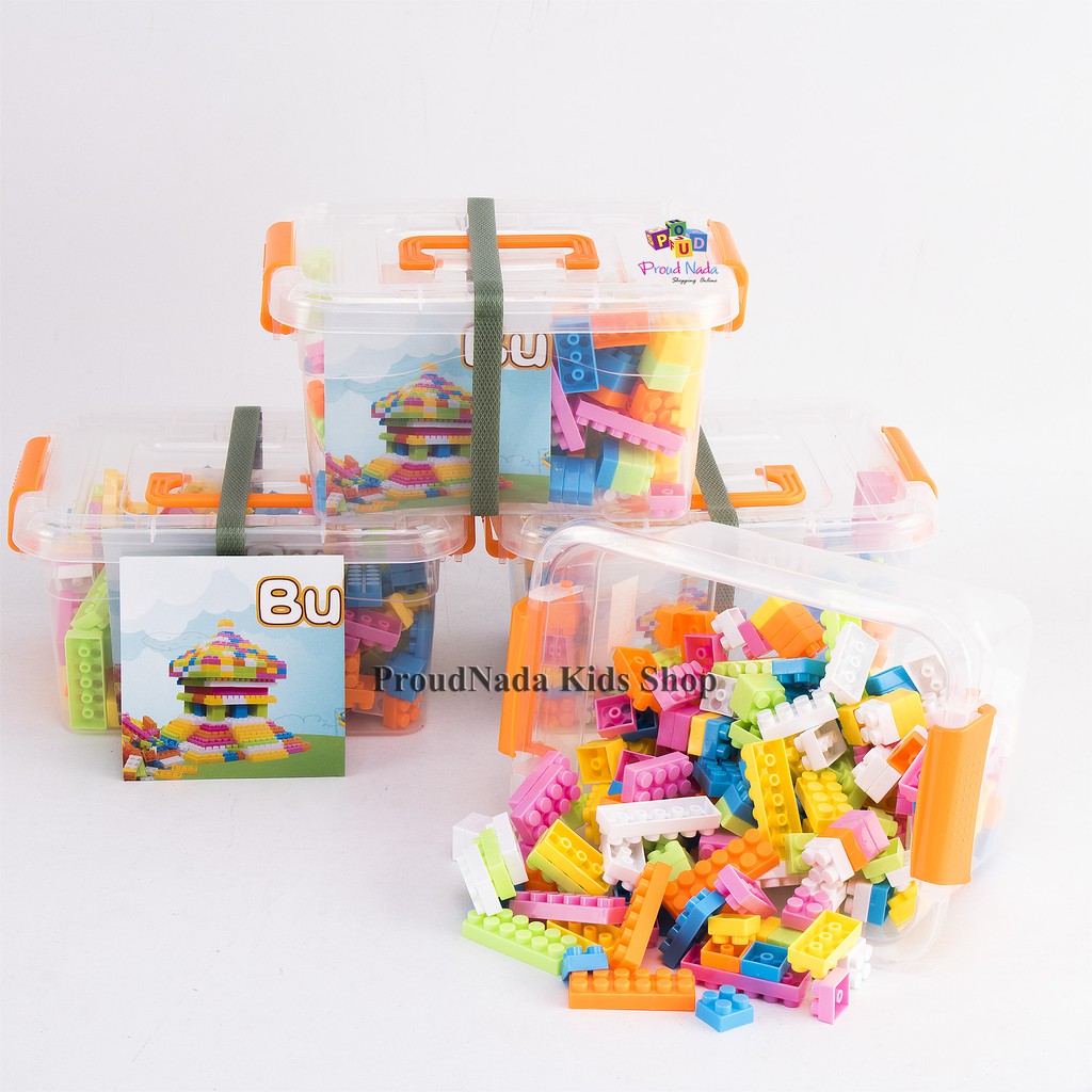 ProudNada Toys ของเล่นเด็กชุดตัวต่อ 240 ชิ้น Building Block 240 PCS NO.SY03-12A