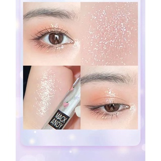 MK307 Mack Andy Liquid Eyeshadow Glitter I Like Fruit อายแชโดว์ กริตเตอร์ เพิ่มความประกายแวววาว ระยิบระยับ