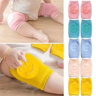 สนับเข่าเด็ก 1คู่ ปกป้องเข่าหัดคลาน ถุงเข่าเด็ก กันลื่น สำหรับ 1- 3 years