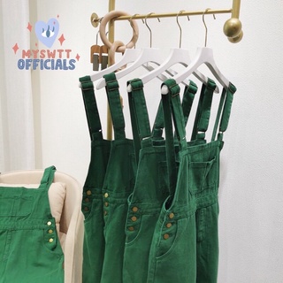 MYSWTT - Green Suspender Skirt