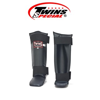 สนับแข้ง ชินการ์ด ทวินส์ รุ่น SGS-1 สีดำ Shin guards  Twins Special Shin Protection Synthetic SGS-1