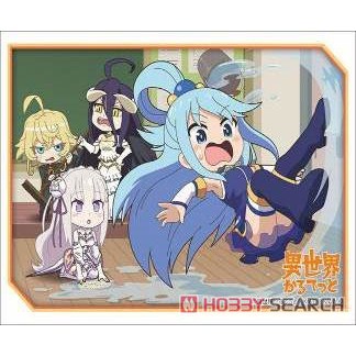 TTW Shop Bushiroad Sleeve Collection HG Vol.2448 Isekai Quartetto [Aqua & Emilia & Tanya & Albedo]