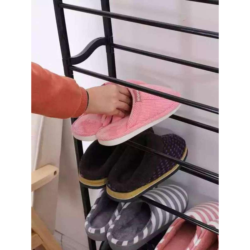 ชั้นวางรองเท้าแบบเปิดโล่ง 10 ชั้น 30 คู่ Shoe Rack - รูปที่ 2