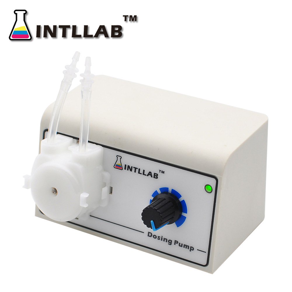 ปั๊มน้ำตู้ปลา INTLLAB Peristaltic Liquid Pump Dosing Pump for Aquarium