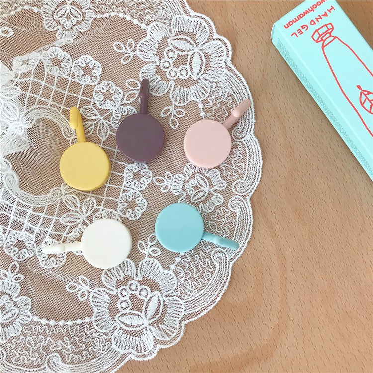 โอ้ยา丨อิน ตะขอสีลูกกวาดฟรีเจาะประตูไม่มีร่องรอยเล็บตะขอขนาดเล็กเสื้อผ้าตะขอแขวนติดผนังตะขอติดผนังตกแต่งบ้าน - รูปที่ 6