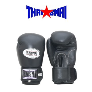 นวมชกมวย นวมต่อยมวย ThaiSmai Boxing Gloves Velcro Attached Thumb รุ่นBG-124