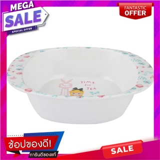 ชามเมลามีน 2 หู 2 หู 6" SUPERWARE ALICE BABY GIRL อุปกรณ์ใส่อาหาร MELAMINE BOWL 6" SUPERWARE ALICE BABY GIRL